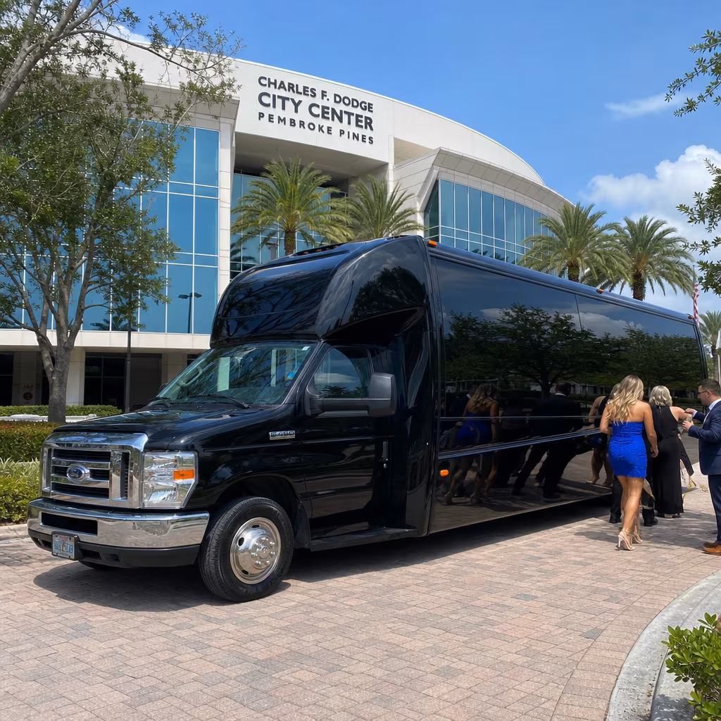 Rent a Bus to the Charles F. Dodge City Center