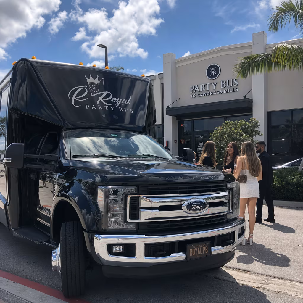 Party Bus to Sawgrass Mills