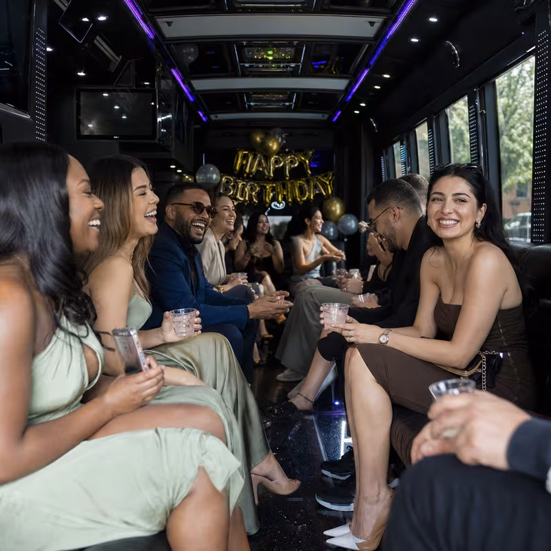 Pembroke Pines Birthday Transportation fleet vehicle