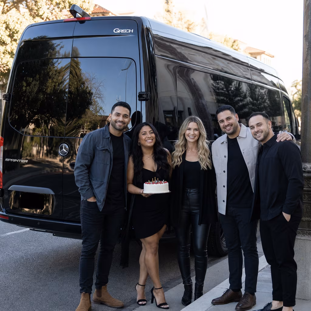 Birthday party bus