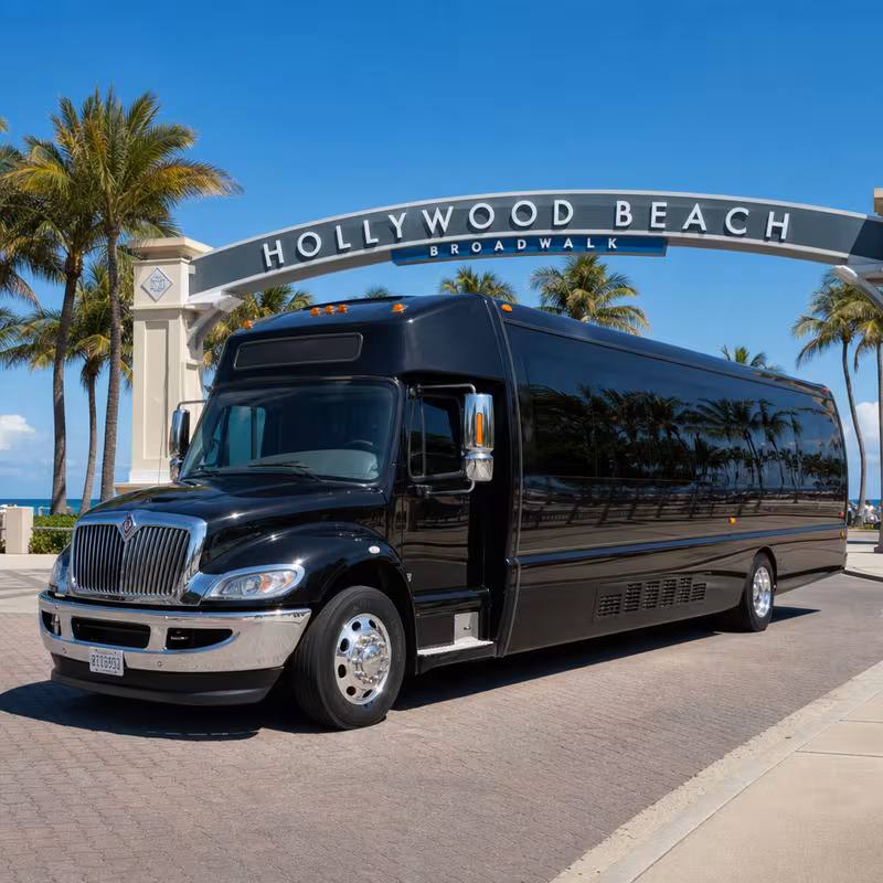 Hollywood Party Bus Rental