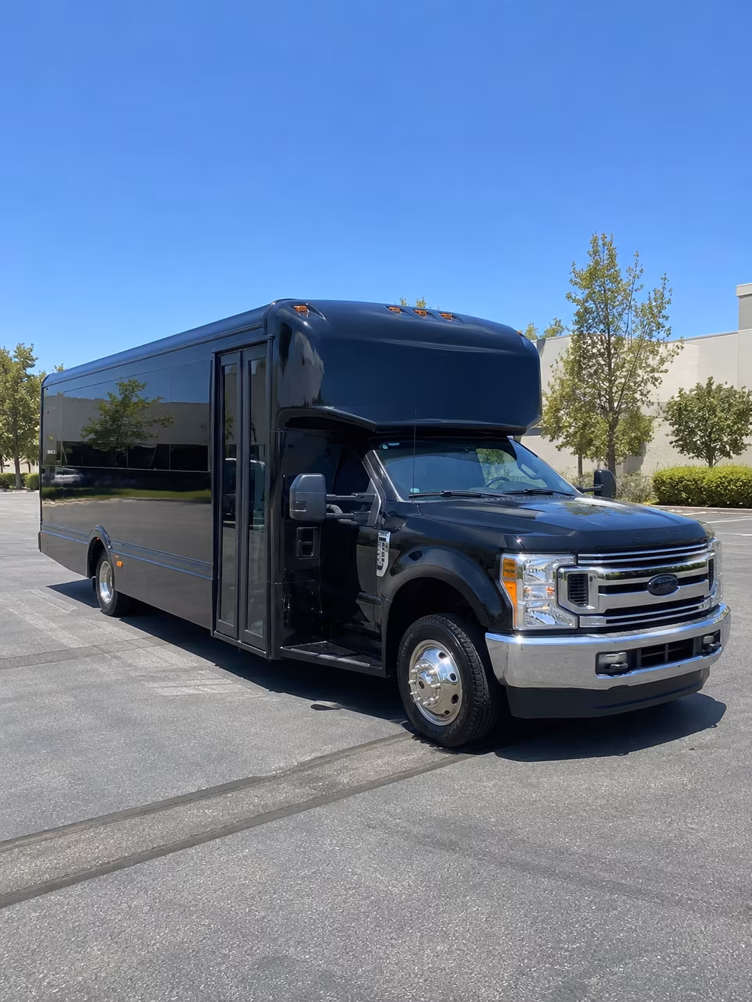 Interior of a party bus rental serving Pembroke Pines