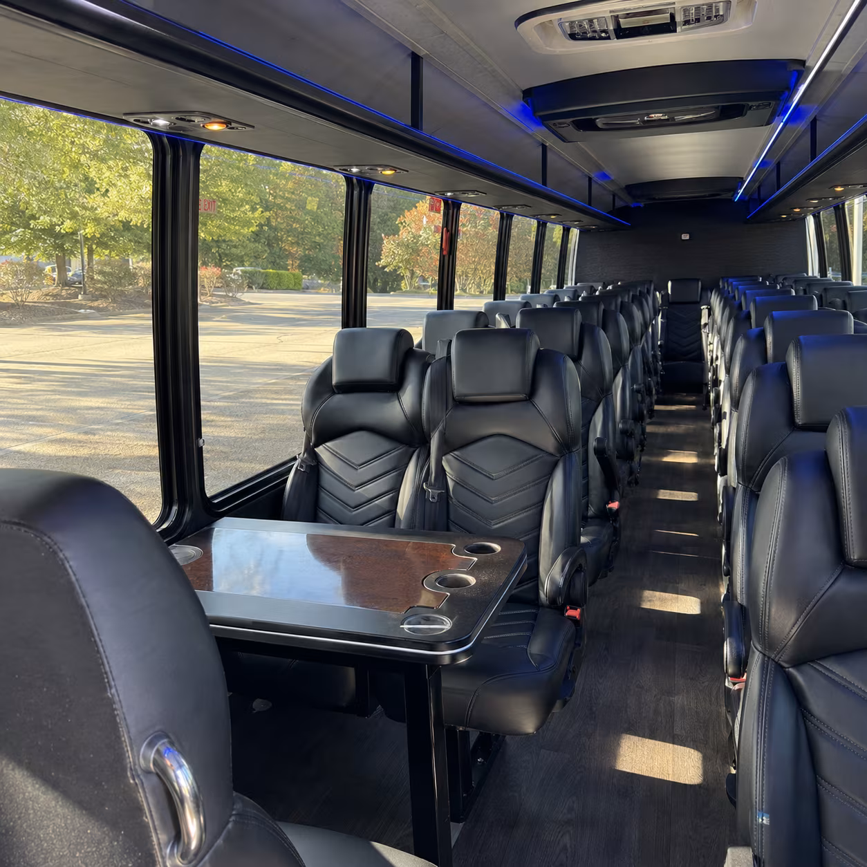 Pembroke Pines Airport Shuttle & Transportation party bus exterior