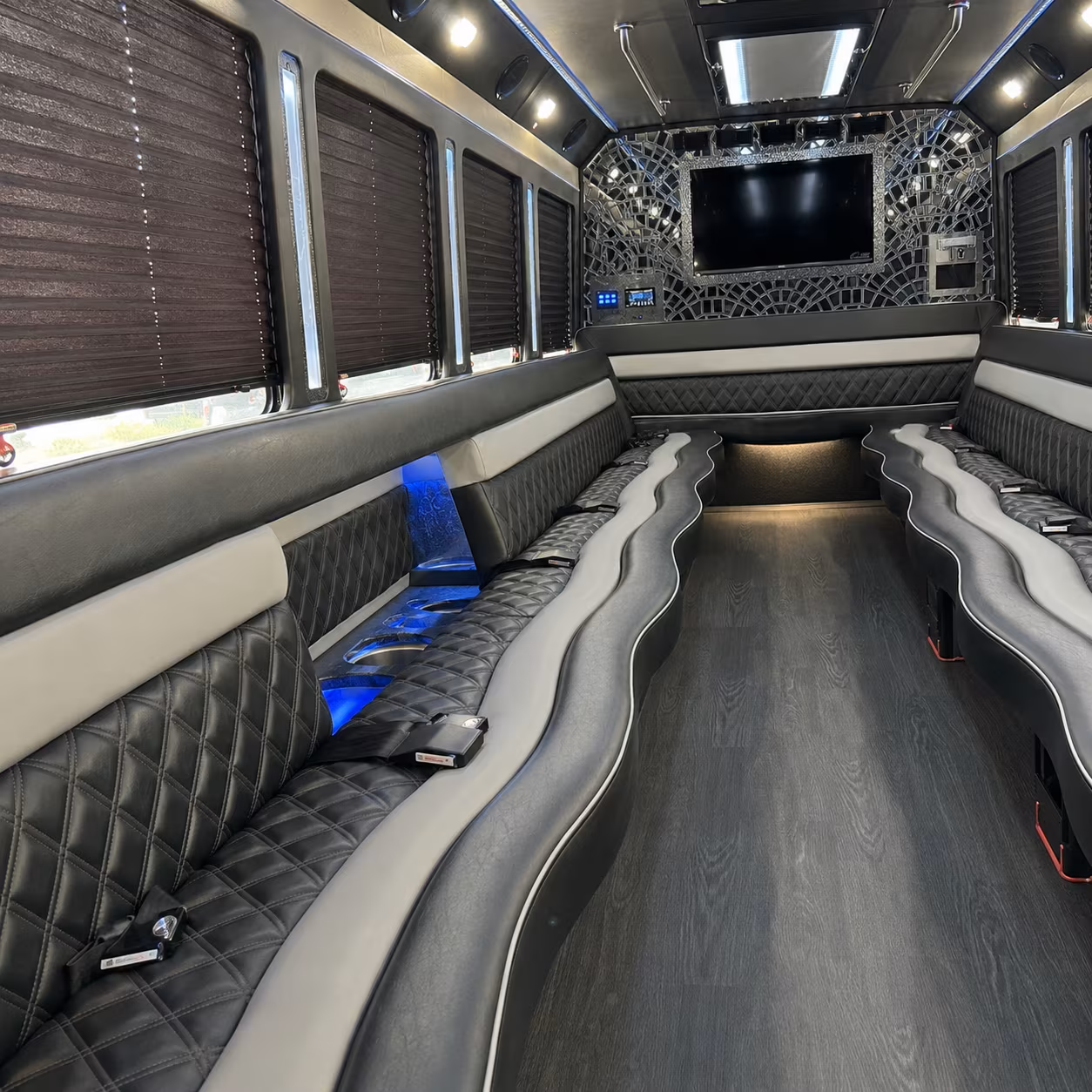 Pembroke Pines Bachelor & Bachelorette Transportation party bus exterior