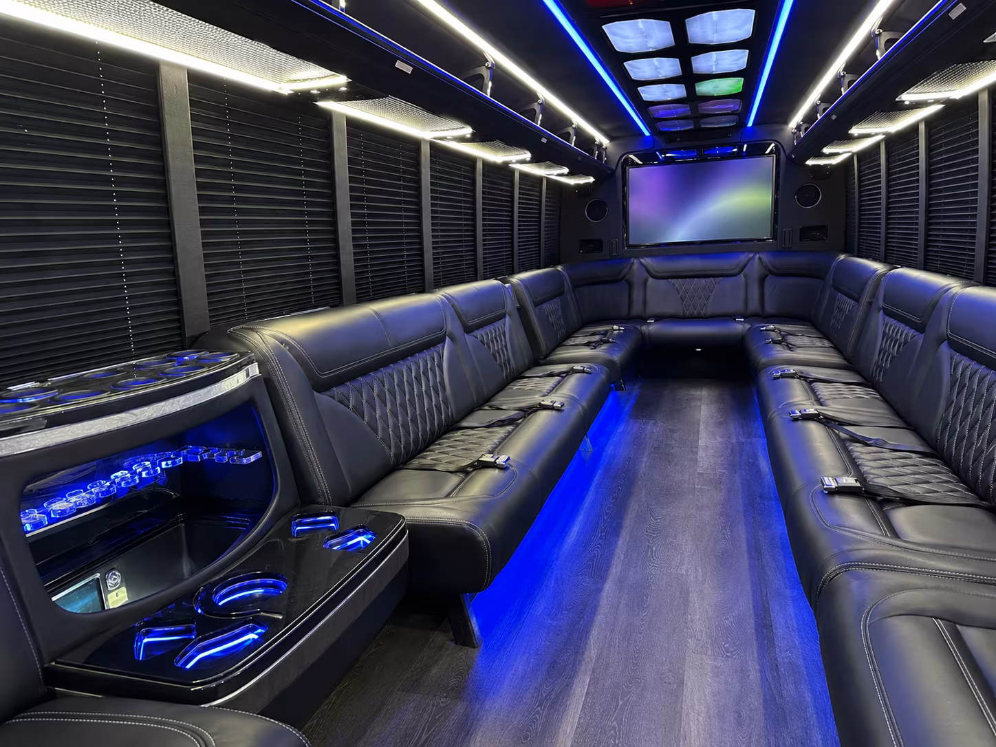 Pembroke Pines Concert & Music Festival Transportation party bus exterior