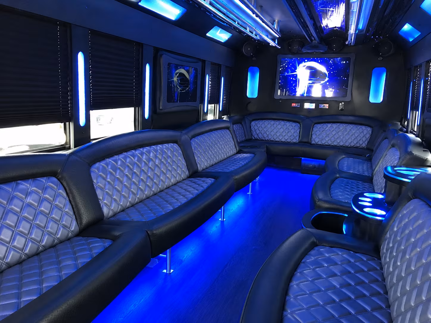 Pembroke Pines Private Event Transportation party bus exterior