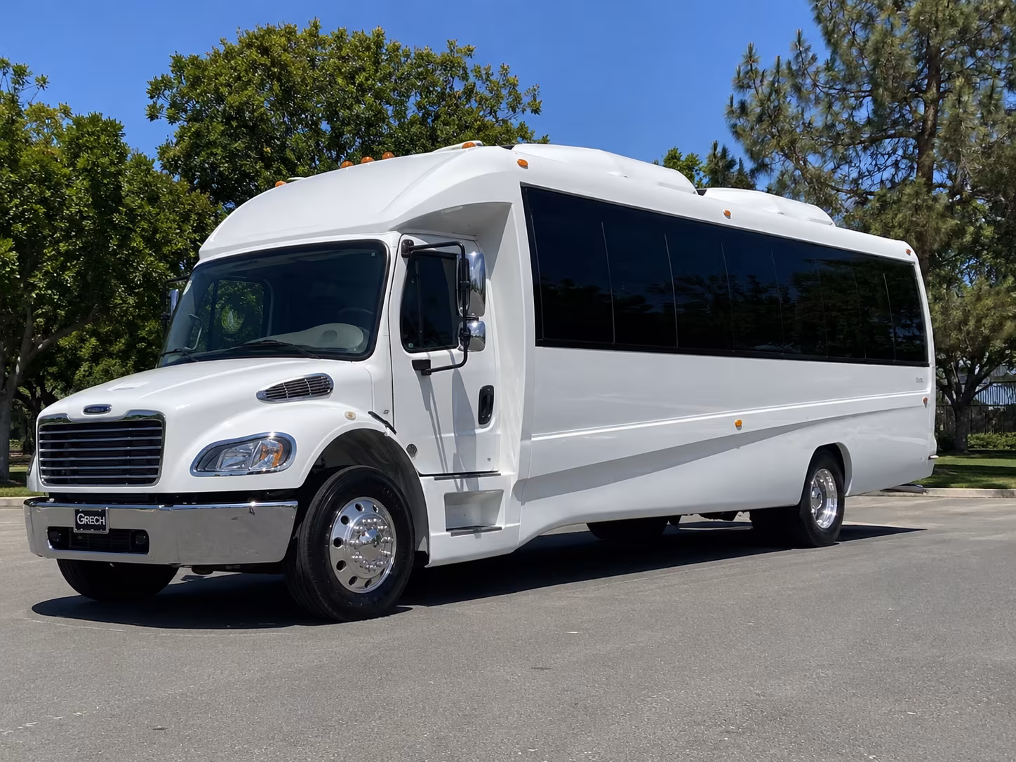 Pembroke Pines Private Event Transportation party bus exterior