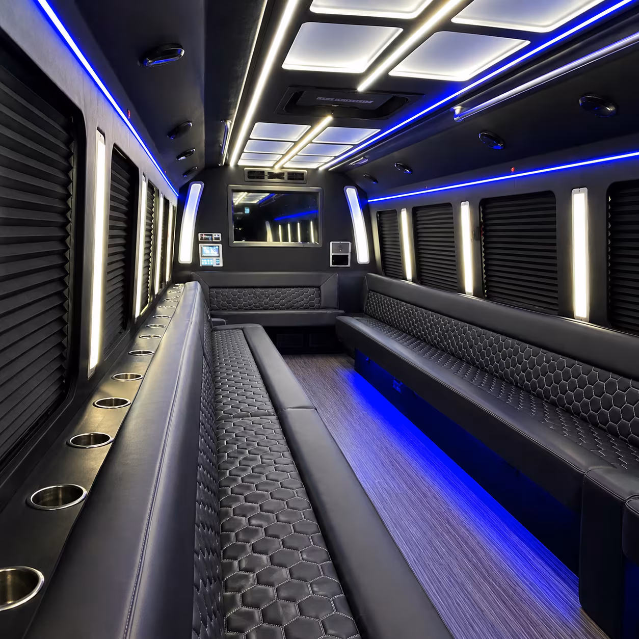 Pembroke Pines Prom & Homecoming Transportation party bus exterior