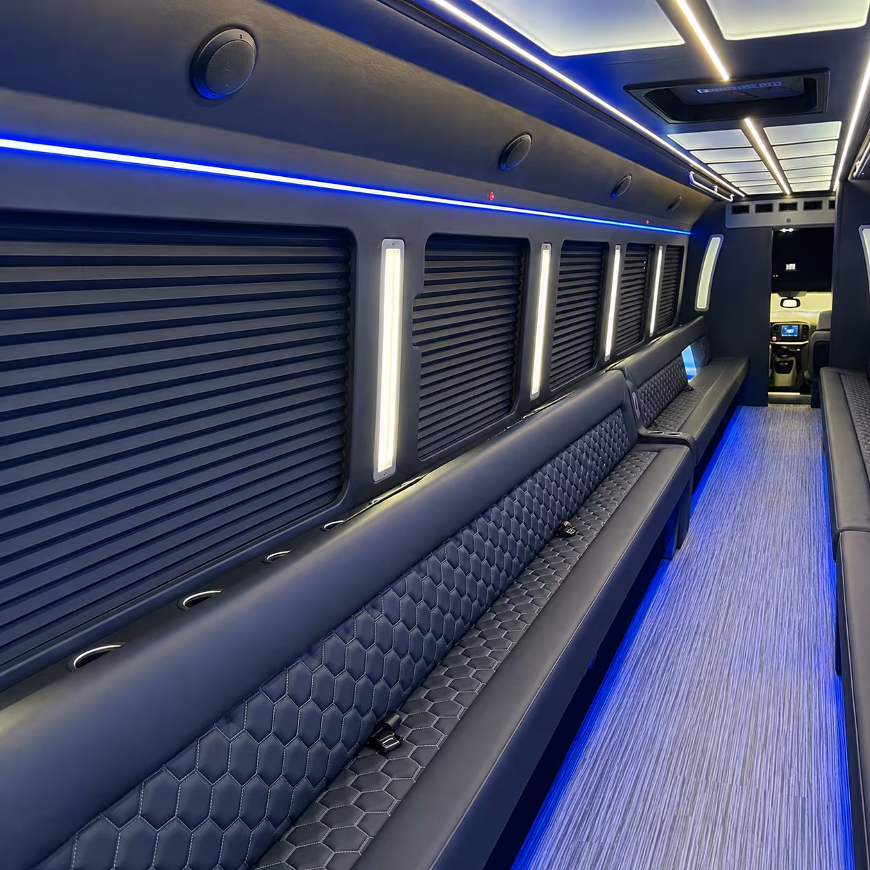 Pembroke Pines Prom & Homecoming Transportation party bus exterior