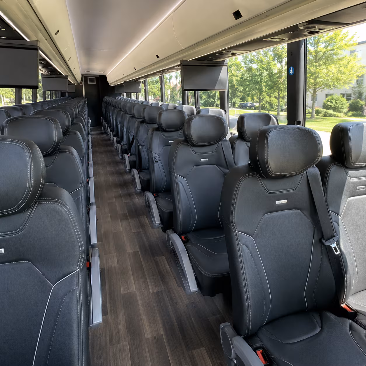 Pembroke Pines School Event Transportation party bus exterior