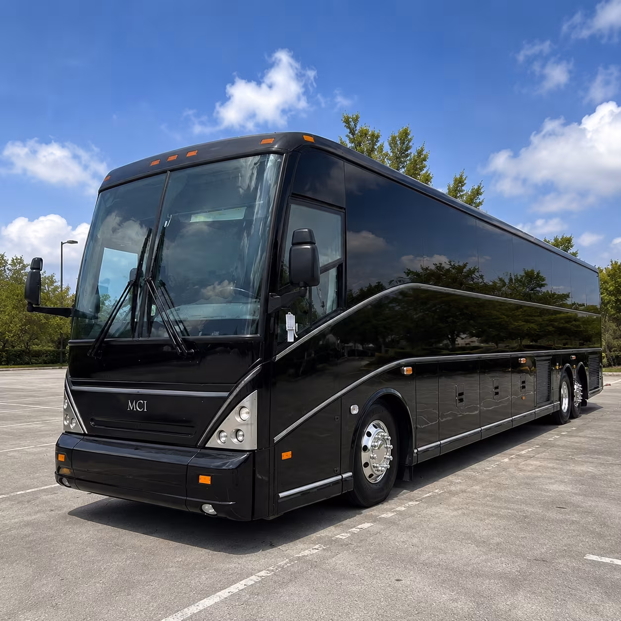 Pembroke Pines School Event Transportation party bus exterior