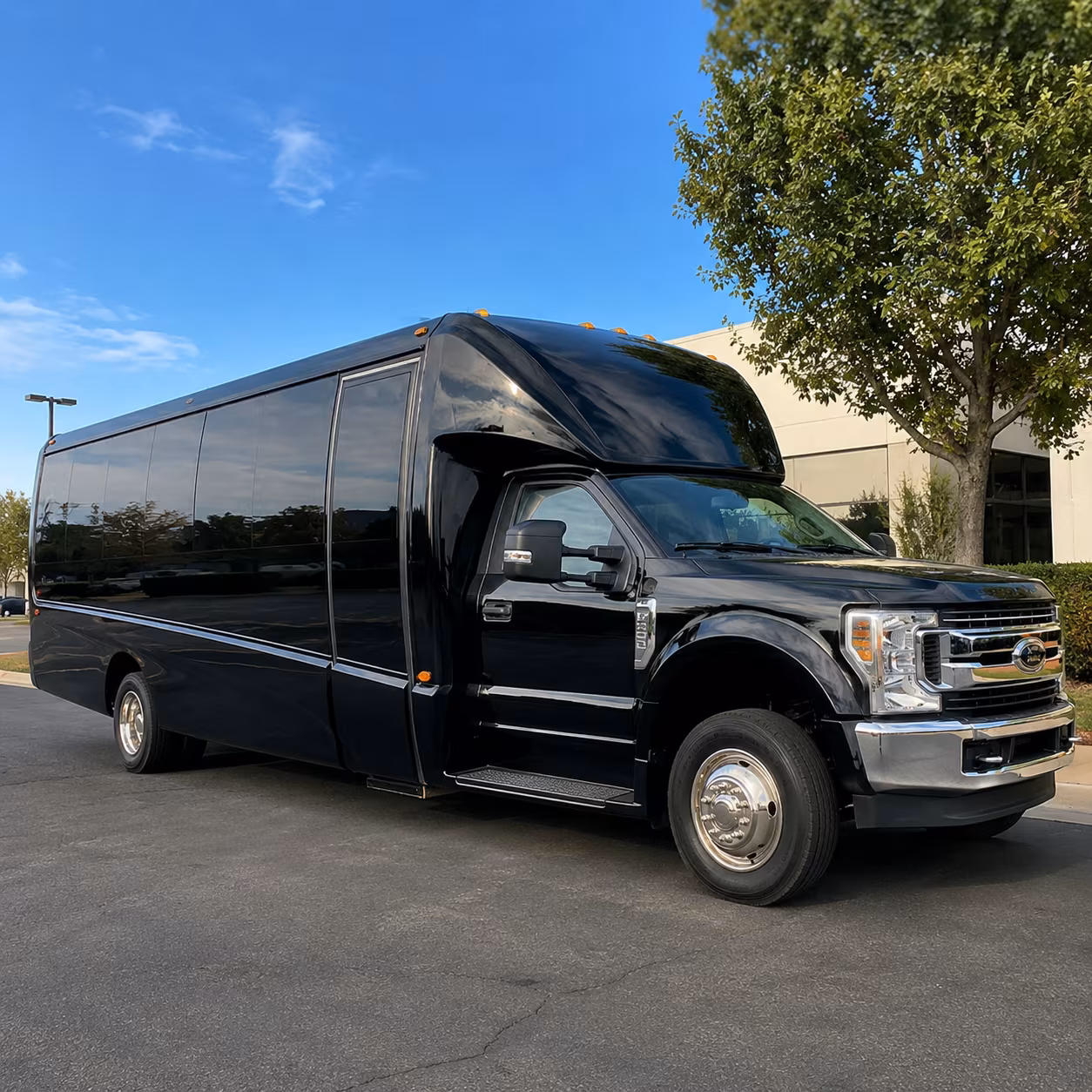 Pembroke Pines School Event Transportation party bus exterior