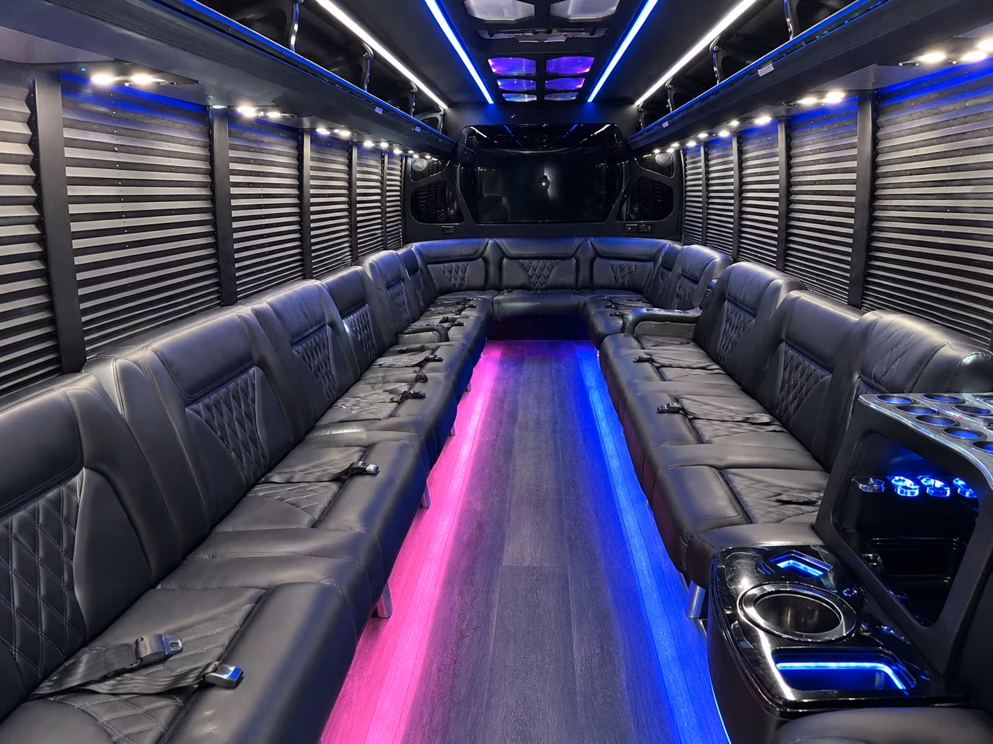Pembroke Pines Sporting Event Transportation party bus exterior