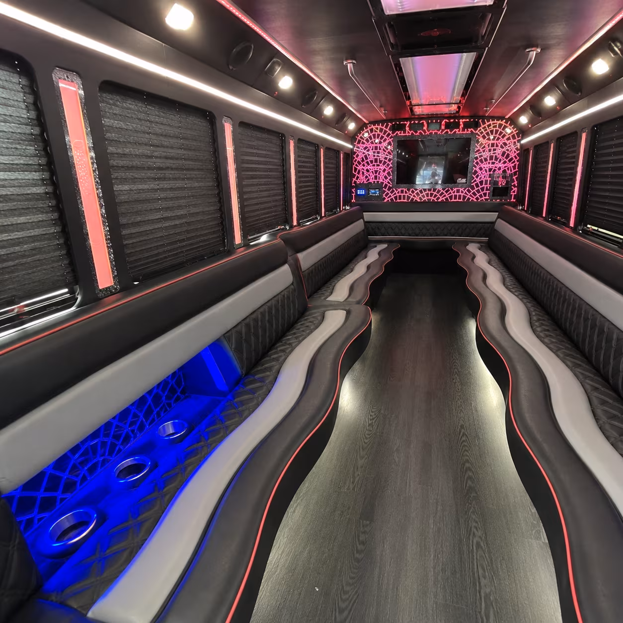 Pembroke Pines Wedding Transportation party bus exterior