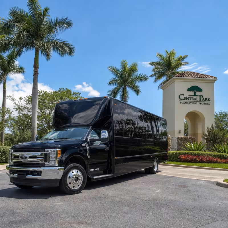 Plantation Party Bus Rental