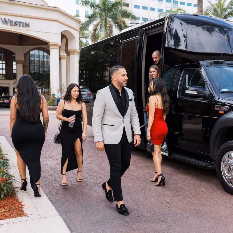 Private event transportation