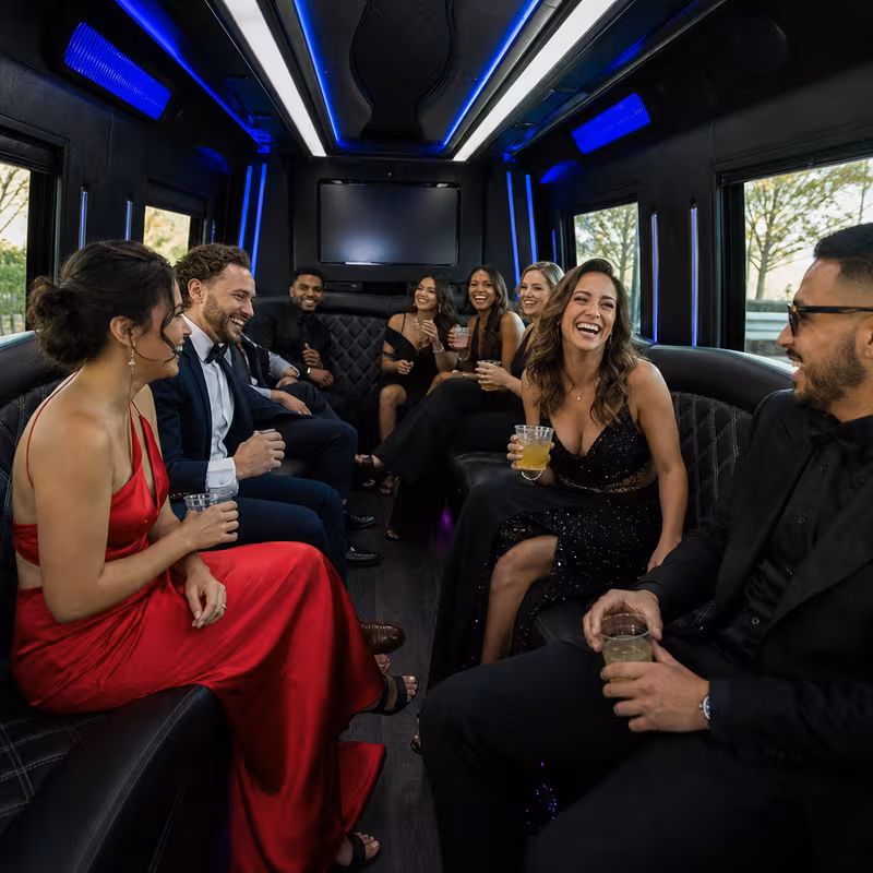Pembroke Pines Prom & Homecoming Transportation fleet vehicle