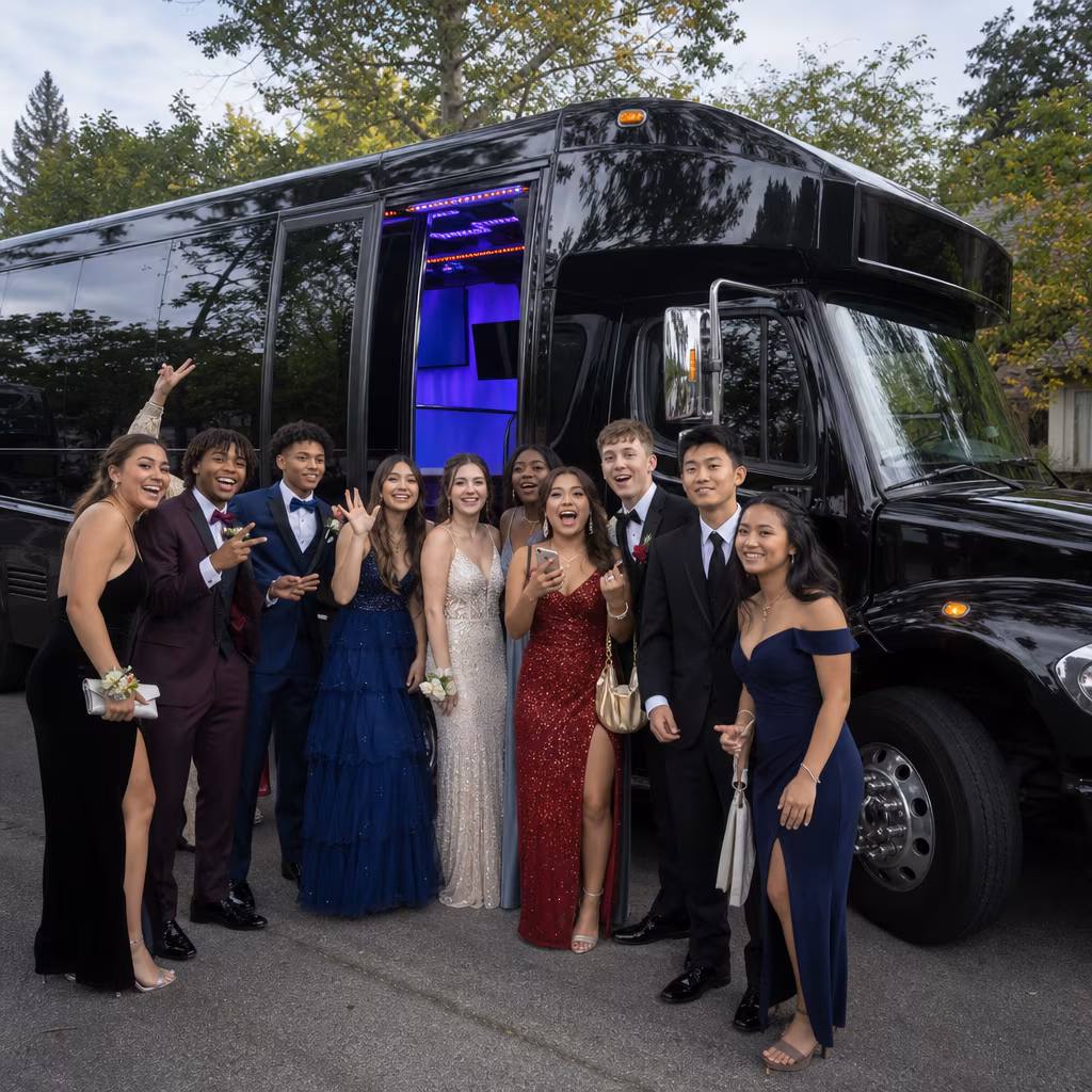 Pembroke Pines Prom Party Bus Rental