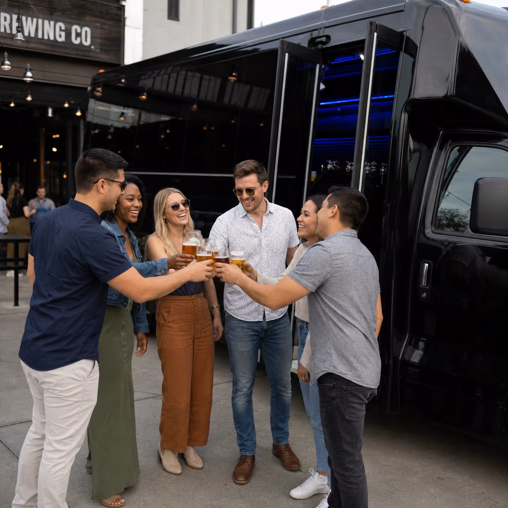 Pembroke Pines Winery Tour & Pub Crawl Transportation
